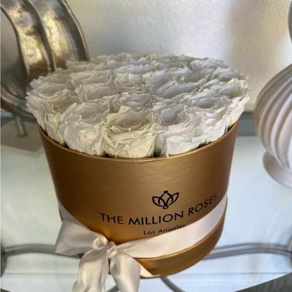 Gold and White Floral Arrangement